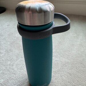 S'well 24 oz Traveler Wide Mouth Insulated Bottle (Blue/Teal)